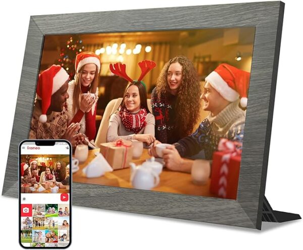 10.1 Inch WiFi Digital Picture Frame, 1280x800 HD IPS Touch Screen